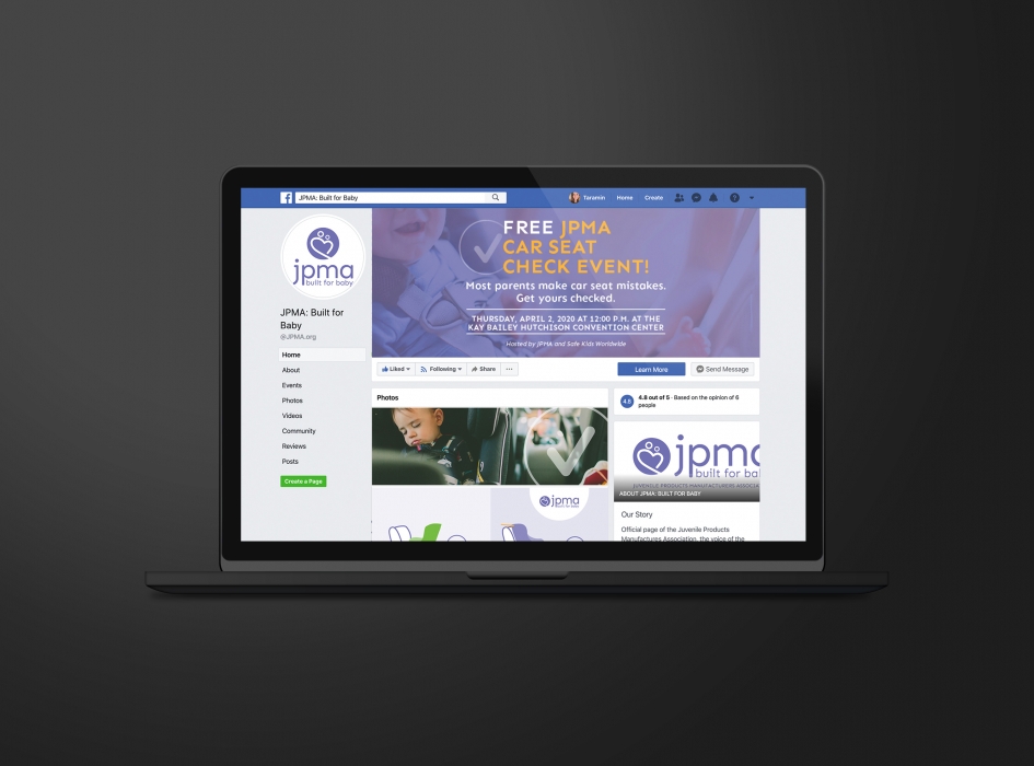 JPMA Baby Safety Month Facebook Header