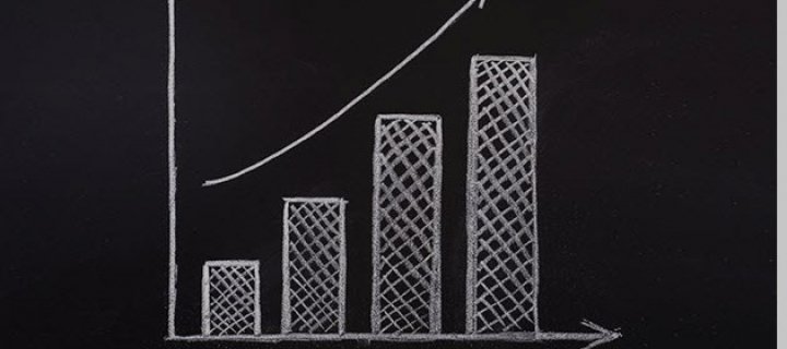 Trend line graph